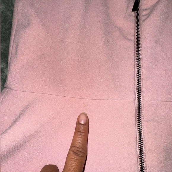 French Connection Womens Criss-Cross Back Flowy Cocktail Dress Pink Size 2 - Picture 9 of 11